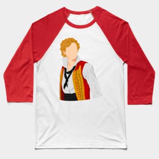 Enjolras With Red Vest Baseball T-Shirt